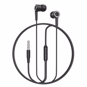HOCO vadu austiņas Jack 3,5 mm ar mikrofonu M104 melnas