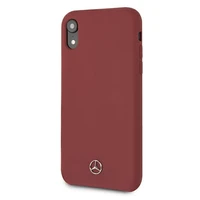 Mercedes Silikona līnija vāciņš iPhone XR - sarkans