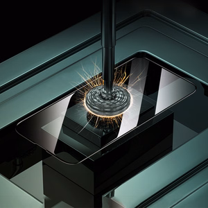 Borofone BF8 Diamond Armor 5D rūdīts stikls iPhone 14 Pro (10 gab. komplekts)