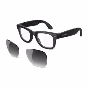 BlitzWolf BW-AG1 Pro AI viedās brilles ar maināmām fotohromām lēcām