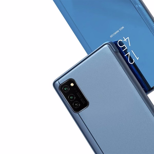 Clear View atverams viedtālruņa apvalks Samsung Galaxy A03s (166.5) melna