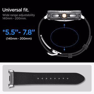 SPIGEN ENZO SAMSUNG GALAXY WATCH 8 / CLASSIC (40 / 44 / 46 MM) melns