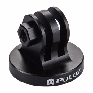 Puluz stiprinājums darbības kamerām ar 1/4" CNC vītni (melns)