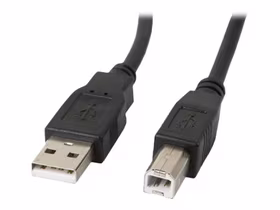 Lanberg USB-A M USB-B M 2.0 kabelis 1.0m