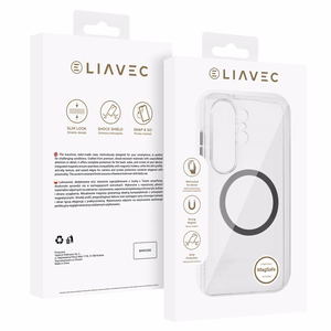 Liavec Pure Maciņš for Samsung Galaxy S26 Ultra pelēks