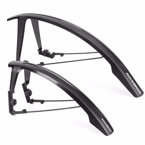 Rockbros FK-892 regulējami bezceļu velosipēda dubļusargi – melni