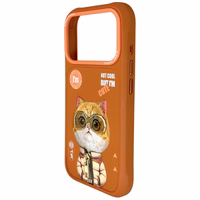 Nimmy Cool&Cute 2.0 Cat macins iPhone 17 Pro - oranzs