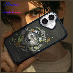 Nimmy Wilk magnētiskais viedtālruņa apvalks iPhone 16 - tumši pelēks