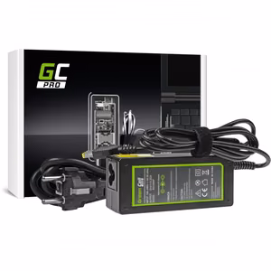 Green Cell AD38AP strāvas adapteris iekštelpām 65 W, melns