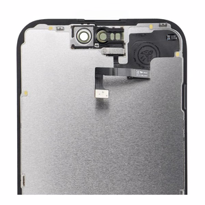FixCell LCD displejs priekš IPHONE 15 SOFT OLED 120Hz tuvuma gaismas sensora lentes kabelis (diagnosticējams: lietots)
