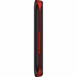 Maxcom MM 428 L GSM mobilais tālrunis, melns un sarkans