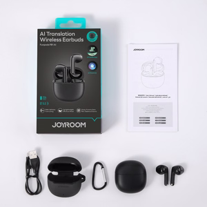Joyroom JR-FB1 Funpods Bluetooth 6.0 In-Ear TWS Bezvadu Austiņas ar AI Funkcijām - Melnas