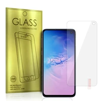 Rūdīts stikls zelta Samsung Galaxy S10E