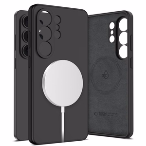 Tech-Protect Silikona MagSafe Maciņš for Samsung Galaxy S26 Ultra - melns