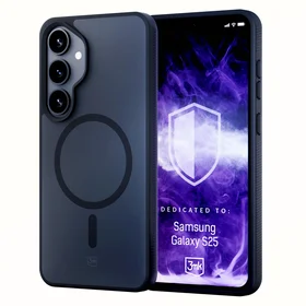 3mk dūmakains magnētiskais viedtālruņa apvalks Samsung Galaxy S25 - melns