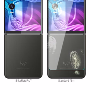 3mk Silky Matt Pro – tālruņa ekrāna aizsargs modelim Tecno Phantom V Flip2 (front)