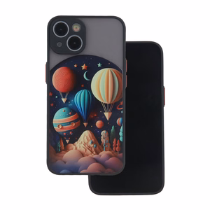 Ultra Trendy viedtālruņa apvalks Samsung Galaxy A14 4G / A14 5G Travel melns