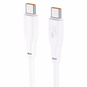 Kabelis USB C uz USB C Hoco 3A 100W 2 m X93 balts