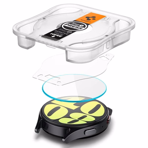 Spigen Glas.tR EZ Fit grūdināts stikls pulkstenim Samsung Galaxy Watch 7 (44 mm) - 2 gab.