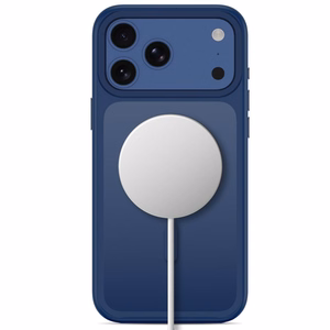 Tech-Protect Magmat MagSafe CC maciņš iPhone 18 Pro Max / 17 Pro Max, matēts tumši zils