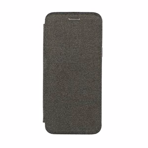 Чехол-книжка Vennus Cotton для Samsung Galaxy S8 Plus чёрный