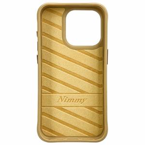 Nimmy Cool&Cute 2.0 Kaķis viedtālruņa apvalks iPhone 15 Pro - zaļš