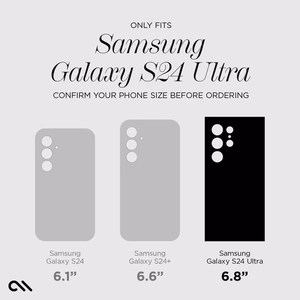 Case-Mate Karat vāciņš ierīcei Samsung Galaxy S24 Ultra, rotāts ar perlamutru, “A Touch of Pearl”