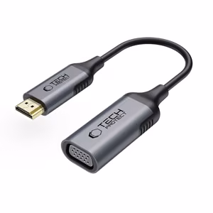 Tech-Protect UltraBoost HDMI / VGA FULL HD 60 Hz adapteris - melns