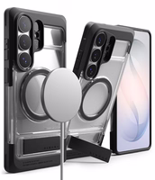 Ringke UX Magnetic MagSafe Maciņš for Samsung Galaxy S26 Ultra - Clear melns