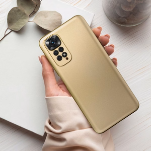 METALLIC viedtālruņa apvalks XIAOMI Redmi 15C - zelta
