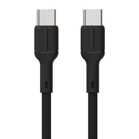 Dudao L9C 65W USB-C - USB-C kabelis 2m - melns