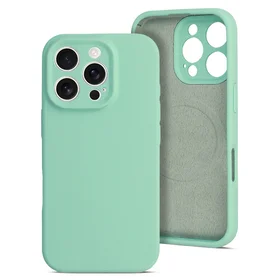 MagColor Pure viedtālruņa apvalks Iphone 16 Pro Max piparmētru