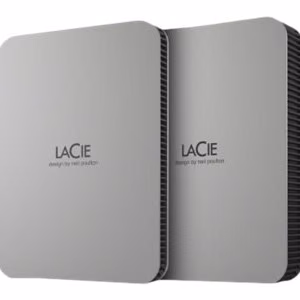 LACIE Mobils Portatīvs HDD 1TB USB sudrabs