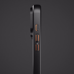 SBS Full Active Magnētiskais viedtālruņa apvalks ar D3O tehnoloģiju iPhone 17 Pro - melns