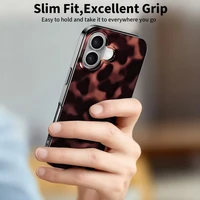 Tech-Protect Lamano Magnētiskais viedtālruņa apvalks iPhone 16 - melns un sarkans