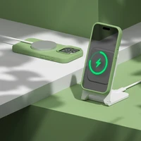 Etteri silikona viedtālruņa apvalks iPhone 12 / 12 Pro 6,1" gaiši zaļš