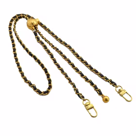 Telefona siksniņa G-14 melns-zeltains