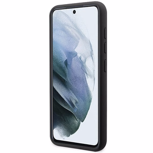 Karl Lagerfeld silikona Choupette viedtālruņa apvalks Samsung Galaxy S24 - melns