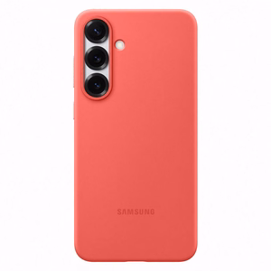 Samsung Silicone Case maciņš Samsung Galaxy S25+, sarkans