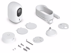 Ubiquiti G6 Instant – lietošanai gatava 4K Wi-Fi drošības kamera, 8 MP, IPX5, balta (UVC-G6-INS-W)