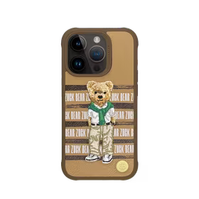 ZUCK BEAR SAN FRANCISCO FORTUNE IPHONE 15 PRO GOLDEN STATE BEAR