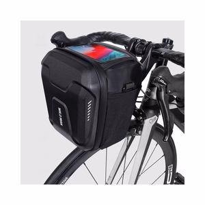 WILDMAN ceļojumu soma velosipēda stūrei ar rāvējslēdzēju WILDMAN GS9 3L melns