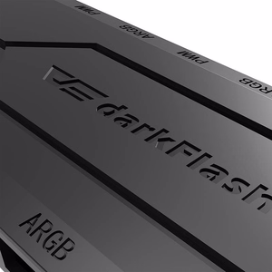 Ventilatoru kontroles bloks datoram Darkflash RC2 RGB PWM + tālvadības pults (melns)