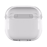 Decoded Silikona Aircase AirPods 4 - caurspīdīgs