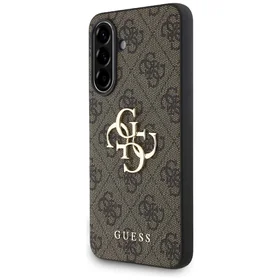 Guess Big 4G Logo Classic Logo apvalks Samsung Galaxy A36 - brūns
