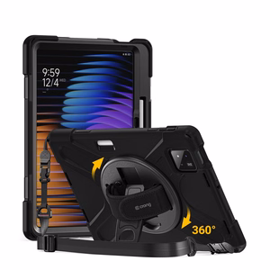 Crong Defender Plus – Rugged case for Xiaomi Pad 8 / 8 Pro / Pad 7 / 7 Pro 11.2" (Black)