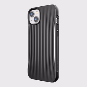 Raptic X-Doria Clutch viedtālruņa apvalks iPhone 14 aizmugure melna