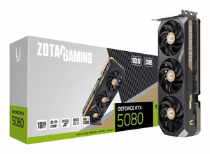 ZOTAC spēļu GeForce RTX 5080 Solid CORE 16GB