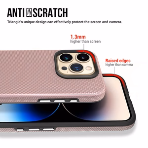 Vmax Trīsstūra korpuss Samsung A35 5G rozā zelta krāsā