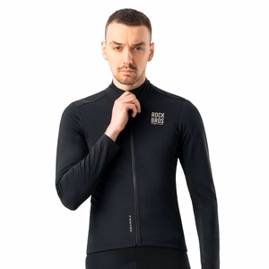 Rockbros TLWT001 ROAD TO SKY windproof insulated cycling jersey S - black